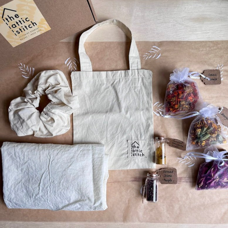 Kids workshop Floral Bundle Dyeing (Age 7 -12)