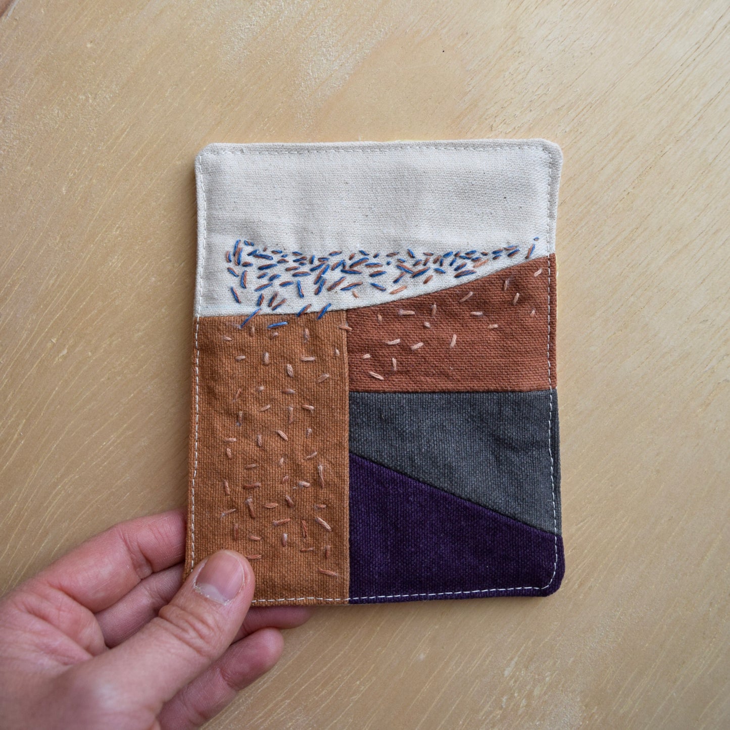 Ceramic Mug & Natural dyed Mat -Sand Dune