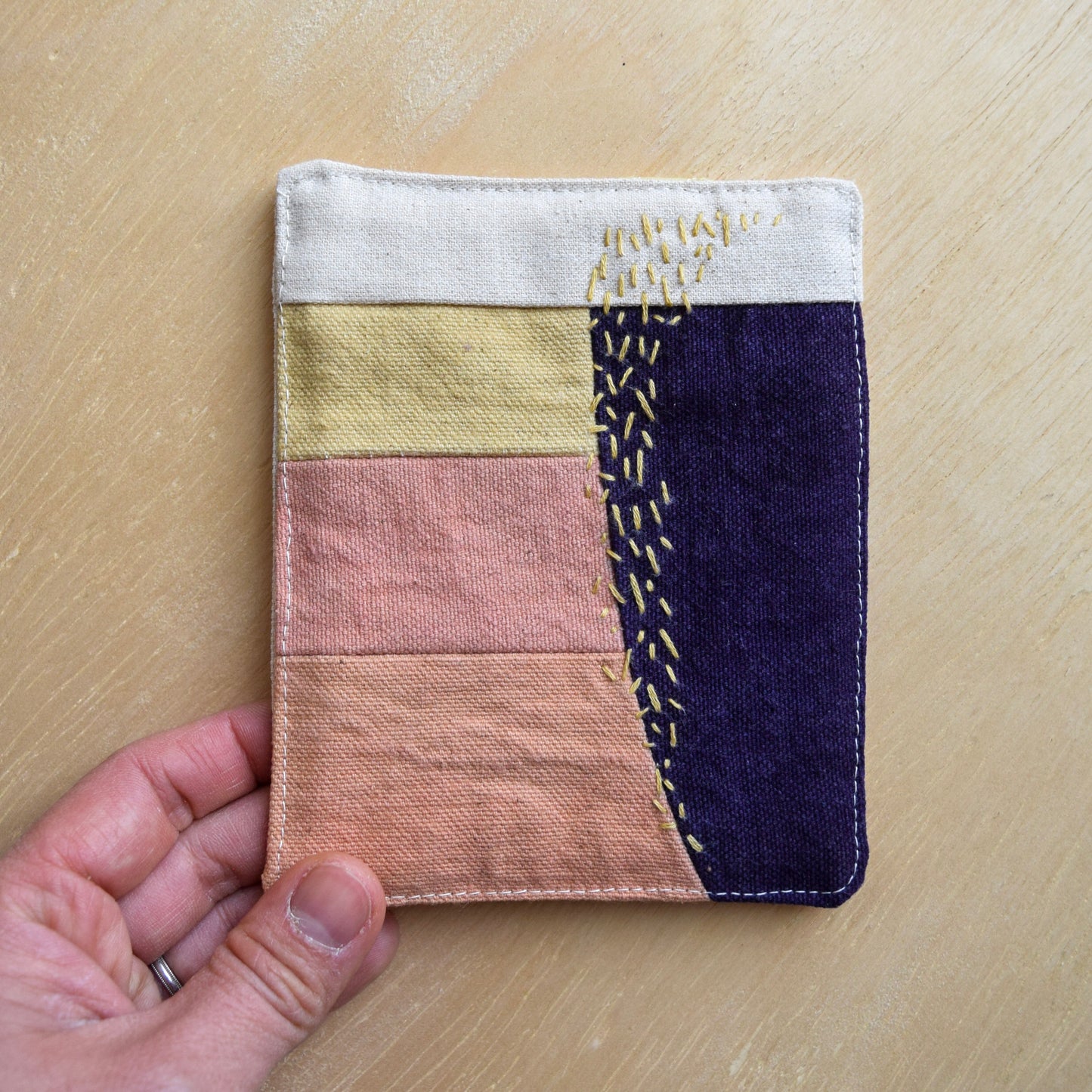 Ceramic Mug & Natural dyed Mat - Dawn II