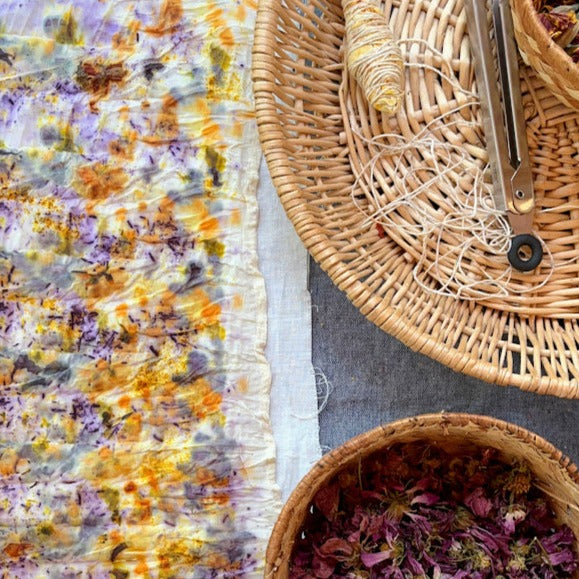 Adult workshop Floral Bundle Dyeing & Eco Printing