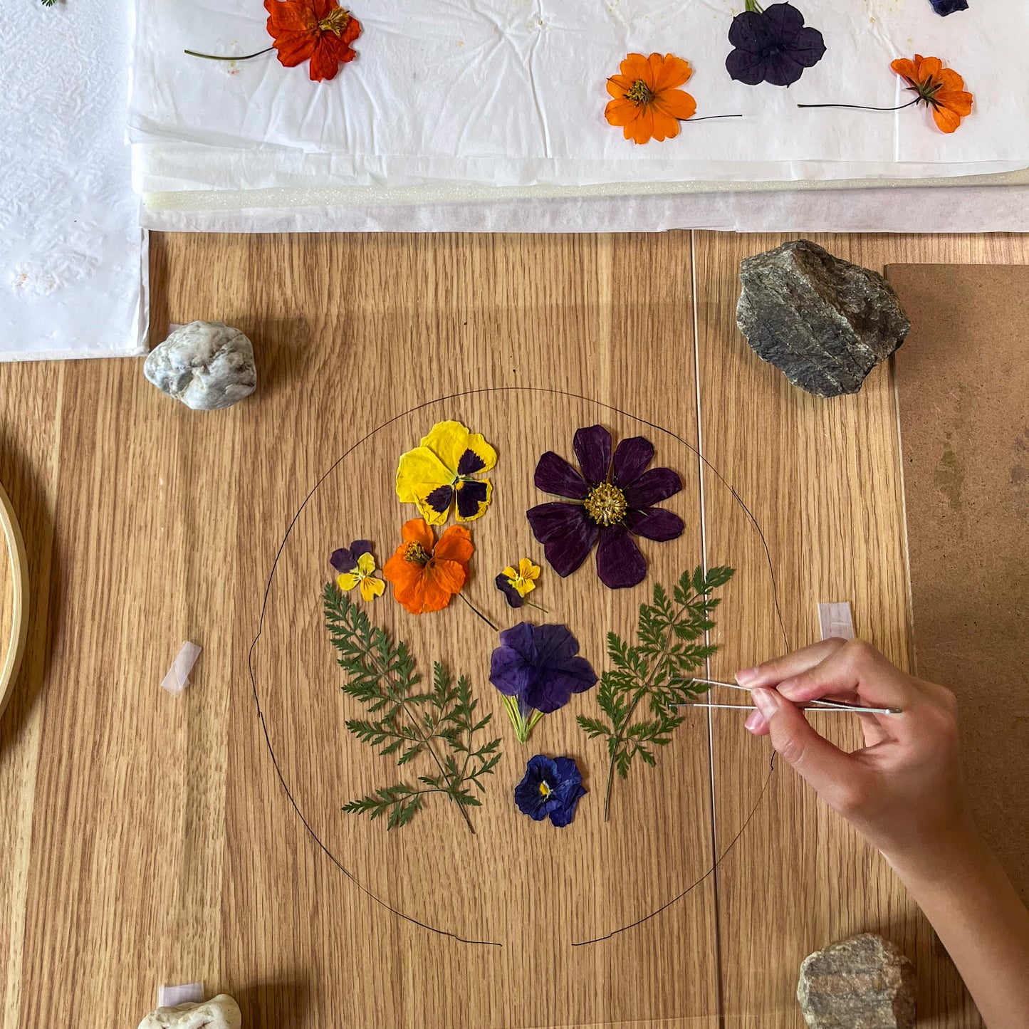 Kids Summer 3-Day Workshop | Natural Dyeing and Floral Printing | Age 8-14 | July 16th-18th | 9:30am - 12pm
