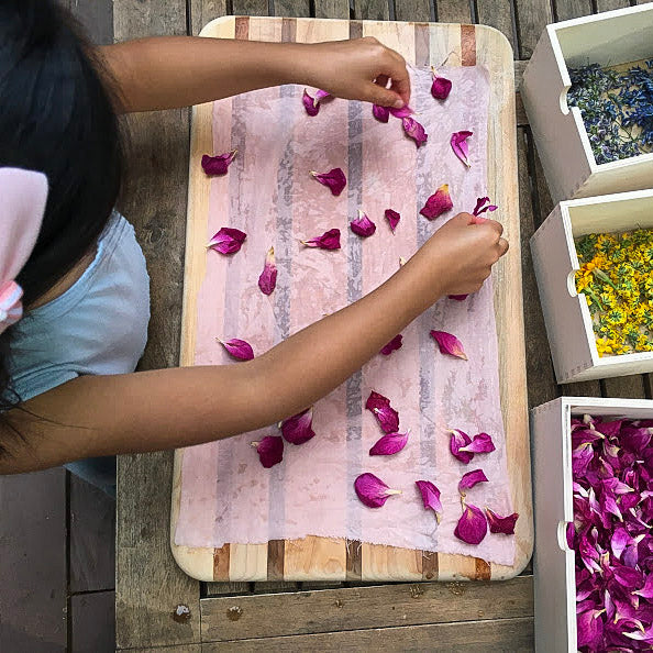 Kids workshop Floral Bundle Dyeing (Age 7 -12)