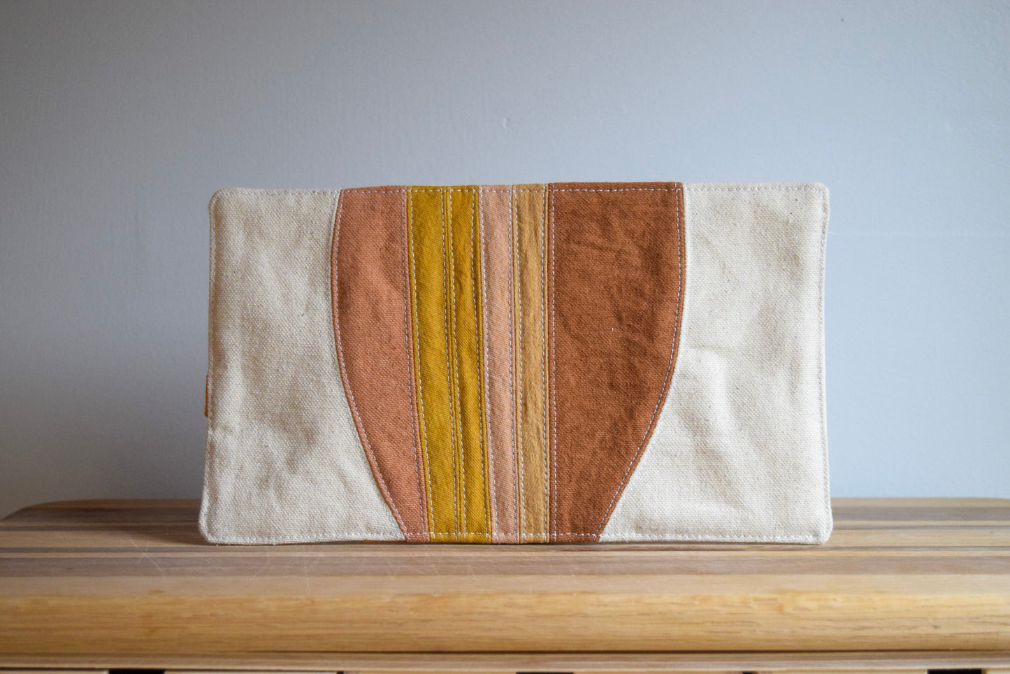 Ceramic Bowl & Natural dyed Mat | Dawn V