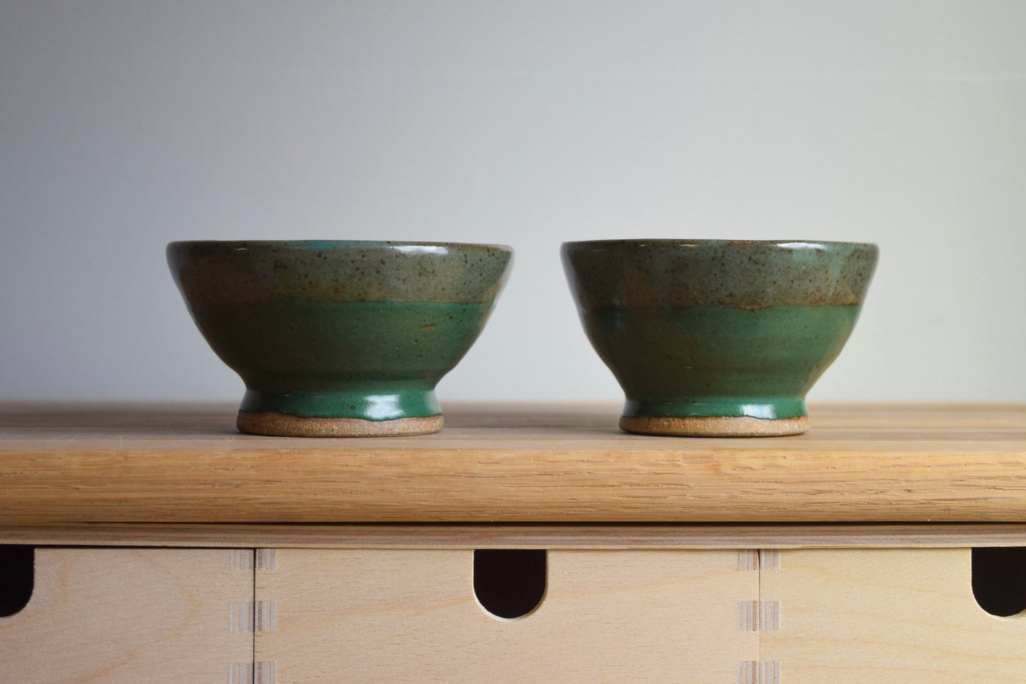 Ceramic Bowl Set of Two Appetizer Bowls | Pine Forest Collection